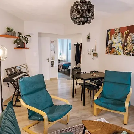 Apartment Cozy 2 Bedroom Artbnb Train Station Garage Wi-fi Toulouse