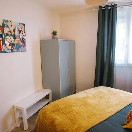 Cozy 2 Bedroom Artbnb Train Station Garage Wi-fi * Toulouse