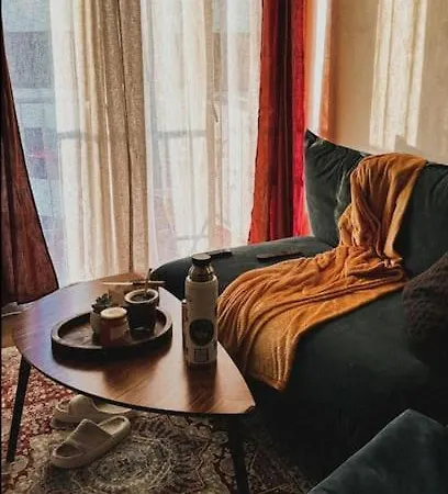 Cozy 2 Bedroom Artbnb Train Station Garage Wi-fi Apartment