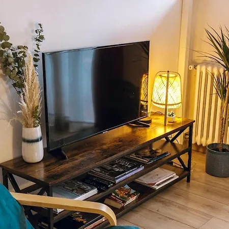 Cozy 2 Bedroom Artbnb Train Station Garage Wi-fi Toulouse